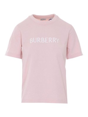 BURBERRY: Tシャツ - Tシャツ - ヌードカラー