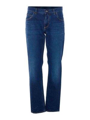 DOLCE & GABBANA: straight leg jeans - Denim Pants