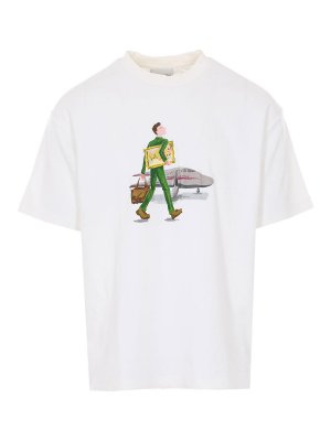 DRÔLE DE MONSIEUR: t-shirts - Lhomme Au Tableau T-Shirt