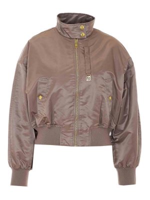 ELISABETTA FRANCHI: Rollkragenpullover  und Polo-Ausschnitt - Rollkragenpullover - Braun