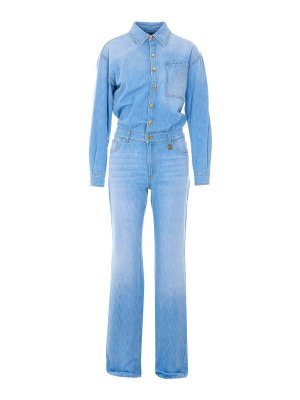 ELISABETTA FRANCHI: クルーネック - クルーネック - ブルー