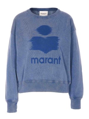 Isabel Marant Etoile: Felpe e maglie - Felpa Mobyli Indaco