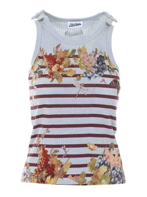 JEAN PAUL GAULTIER: トップス＆タンクトップ - トップ/タンクトップ - グレー