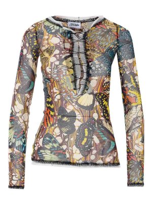 JEAN PAUL GAULTIER: トップス＆タンクトップ - トップ/タンクトップ - マルチカラー