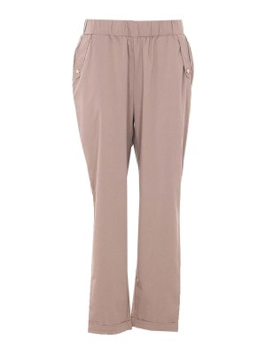 Liu Jo: casual trousers - Almond Beige Pants
