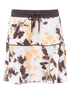 Liu Jo: Knee length skirts & Midi - Brown Shades Skirt