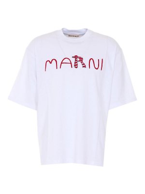 Marni: t-shirts - Animal Alphabet T-Shirt