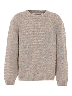 MM6 MAISON MARGIELA: crew necks - Distressed Sweater