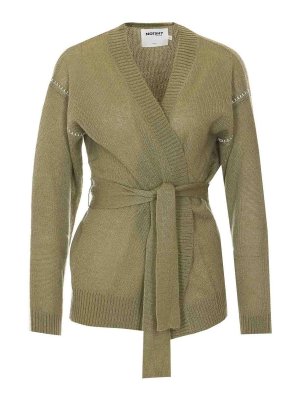 NOTSHY: Cárdigans - Cárdigan - Verde