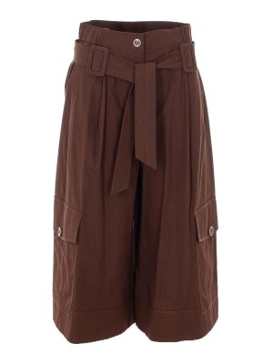 Pinko: pantaloni casual - Pantaloni Patricia marroni