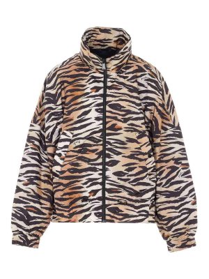 Pinko: giacche casual - Giacca a pois nera e beige