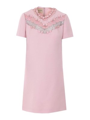 VALENTINO GARAVANI: maglia collo rotondo - MiniVestito  rosa