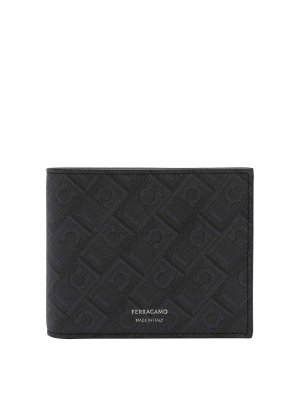 FERRAGAMO: wallets & purses - Black Wallet