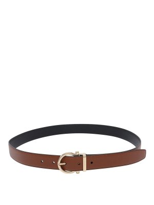 FERRAGAMO: Ceintures - Ceinture - Marron