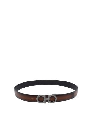 FERRAGAMO: Ceintures - Ceinture - Marron