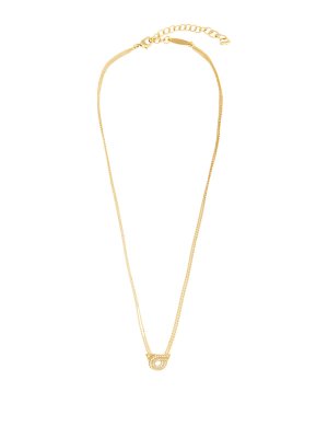 FERRAGAMO: Collier - Colliers - Or