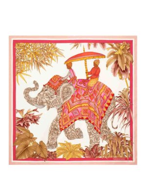 FERRAGAMO: Estolas y chales - Estola - Multicolor