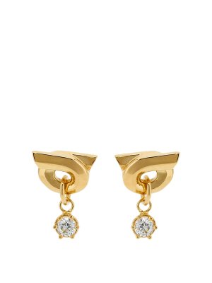 FERRAGAMO: Orecchini - Orecchini Gancini