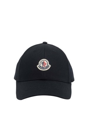 MONCLER: cappelli - Berretto da baseball con logo