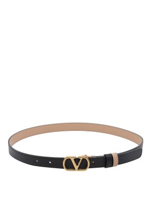 VALENTINO GARAVANI: Cinturones - Cinturón - Negro