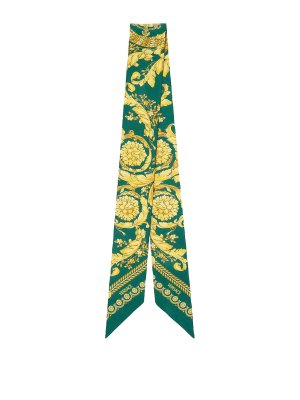 VERSACE: Corbatas y pajaritas - Corbata - Verde