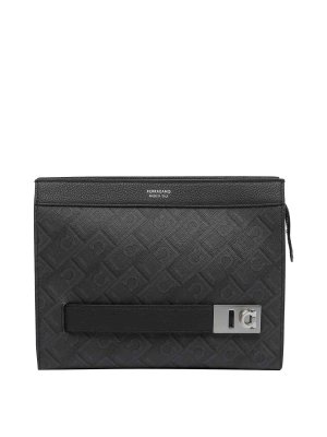 FERRAGAMO: cross body bags - Monogram Crossbody Bag