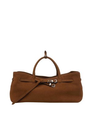 MARGE SHERWOOD: shopper - Borsa usata dalla nonna castagna XL