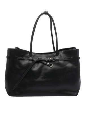 MARGE SHERWOOD: ショルダーバッグ - ショルダーバッグ - 黒