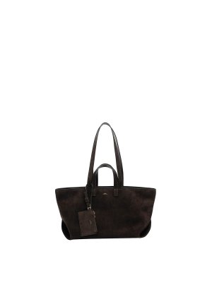 A.P.C.: Clutch - Pochette - Marron