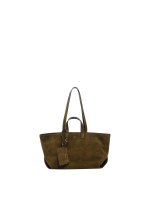 A.P.C.: Clutch - Pochette - Vert