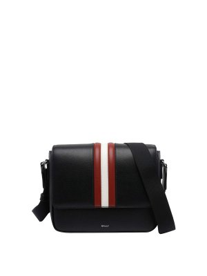 BALLY: cross body bags - Black Mythos Crossbody Bag