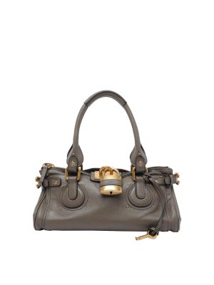 CHLOE': Bolsos Shopping - Bolso Shopping - Gris