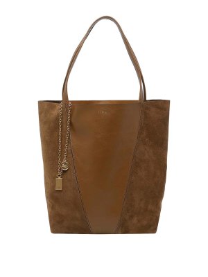 CHLOE': Bolsos Shopping - Bolso Shopping - Marrón