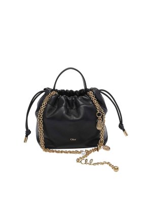 CHLOE': Schultertaschen - Schultertasche - Schwarz
