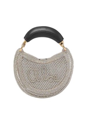 CHLOE': Handtaschen - Shopper - Silber