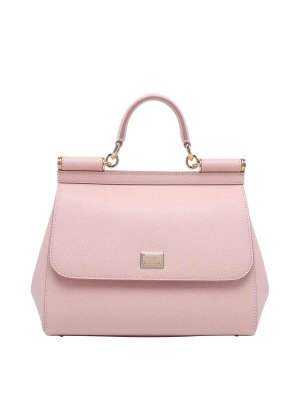 DOLCE & GABBANA: Handtaschen - Shopper - Nude