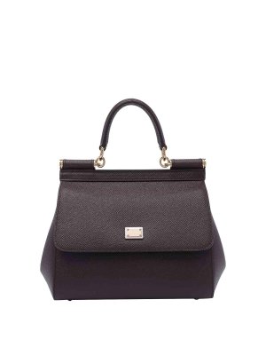 DOLCE & GABBANA: shopper - Borsa a mano siciliana media