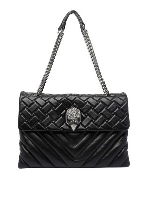 KURT GEIGER: Schultertaschen - Schultertasche - Schwarz