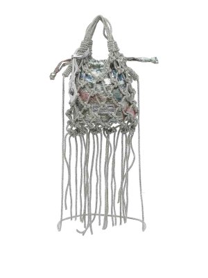 KURT GEIGER: Handtaschen - Shopper - Silber