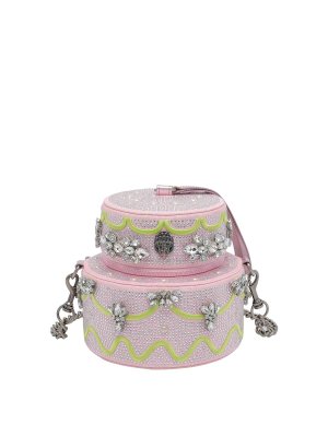 KURT GEIGER: Sacs bandoulière - Sac Bandoulière - Couleur Chair