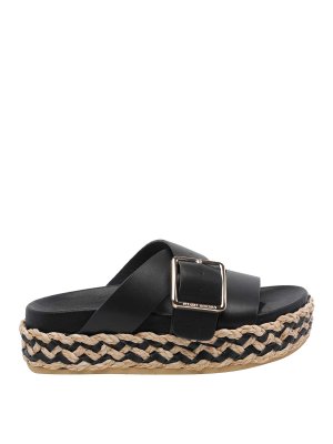 Paloma Barcelò: Sandalias - Sandalias - Negro