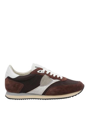 PHILIPPE MODEL: Chaussures de sport - Baskets - Marron