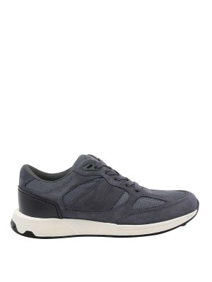 TOD'S: trainers - Leather And Fabric Sneaker