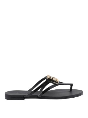 DOLCE & GABBANA: Sandalias - Sandalias - Negro