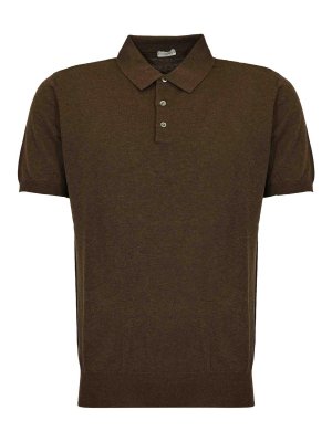 CARUSO: Poloshirts - Poloshirt - Dunkelbraun