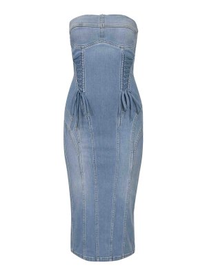 ELISABETTA FRANCHI: knee length dresses - Dress