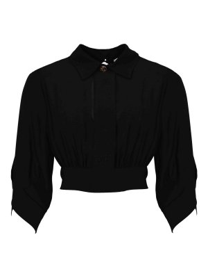 ELISABETTA FRANCHI: Chemises - Chemise - Noir