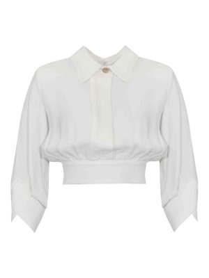 ELISABETTA FRANCHI: Hemden - Hemd - Weiß