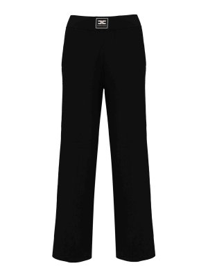 ELISABETTA FRANCHI: Pantalones casual - Pantalón Casual - Multicolor