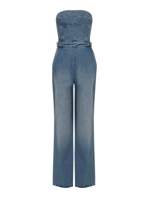 ELISABETTA FRANCHI: jumpsuits - Bustier Jumpsuit